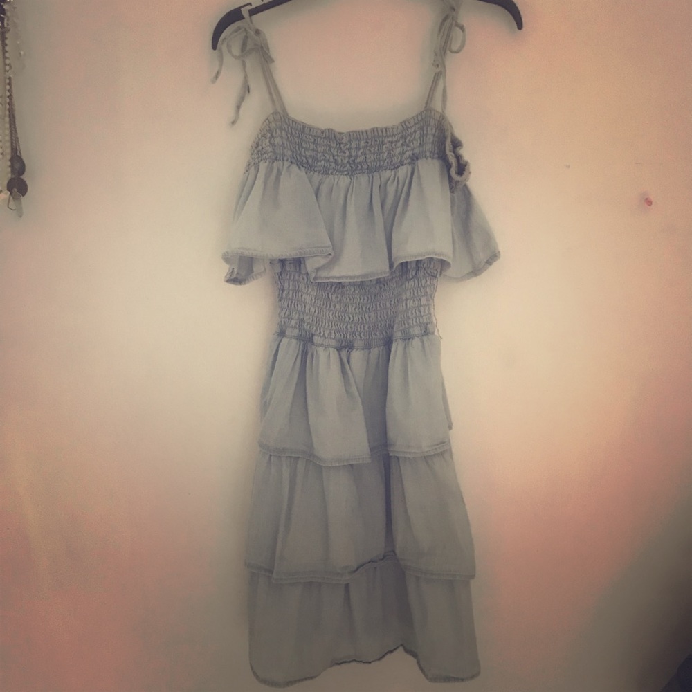 Dollhouse Denim Layered Dress XS/ Small
